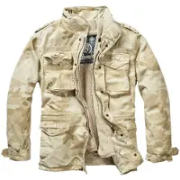 Brandit Veste mi-saison 'Giant' beige / sable / beige foncé