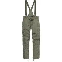 Brandit Pantalon fonctionnel 'Thermal Dungarees' olive