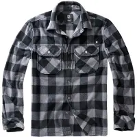 Brandit Jeff Long Sleeve Shirt Noir 2XL Homme