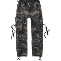 Brandit Pantalon cargo beige / kaki / vert foncé