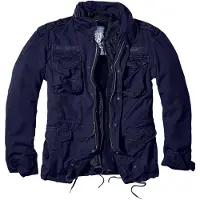 Brandit Veste mi-saison 'Giant' bleu / bleu marine