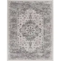 Tapis.nl Tapis lavable Sami gris 200x280 cm