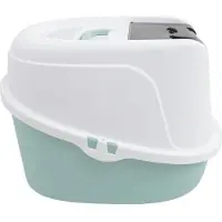 M PETS Litière pour chat MPETS, couleur verte, fabriquée en plastique recyclé