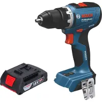 Bosch GSB 18V-65 Professional Perceuse-visseuse à percussion sans fil 18 V 65 Nm Brushless + 1x batterie 2,0 Ah - sans chargeur
