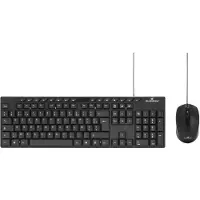 Blue Stork Clavier avec souris Bluestork MEDIA OFFICE Noir AZERTY