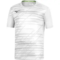 Mizuno T-shirt unisexe TEAM CHIBA - 62EAA505, couleur : blanc, taille : L
