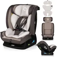 Lionelo Siège auto Aart i-Size de la naissance à 12 ans, 40-150 cm, Large plage d'adaptation Une protection latérale supplémentaire R129/03 - Beige