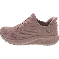 SKECHERS Slip-ins Bobs Sport Squad Chaos Current Muse Trainers Rose EU 36 Femme