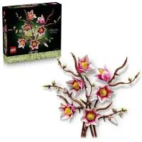 LEGO Botanicals Branches de Magnolia 11510, Set pour Adulte, Fleurs Artificielles, Décoration d'Intérieur