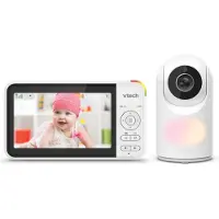 Vtech 5´´ Adjustable Baby Monitor Clair One Size / EU Plug 220V Enfants
