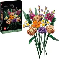 LEGO Icons Bouquet de Fleurs 10280, Fleurs Artificielles, Collection Botanique, Set pour Adultes