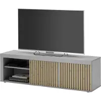 Freiraum TV-Board >Jasper< in grau Dekor - 150x40x40cm (BxHxT)