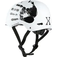 NILS Casque de vélo pour l'éveil - Casque de skate avec ajustement de la taille - Casque de ville pour vélo et scooter - Blanc - L - MTW03