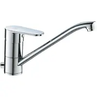 BEITZ & Walz AqvaBasic I Robinetterie d'évier avec dispositif d'arrêt, chromé