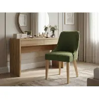 Tetris Chaise design Diamond verte – forme élégante et dossier ergonomique
