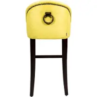 AEA Tabouret de bar Chaise de bar Set de 2 chaises de bar design Tabouret de bar Chaises de comptoir Tissu velours