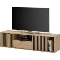 Freiraum TV-Board >Chiara< in Artisan Eiche Dekor - 150x40x40cm (BxHxT)