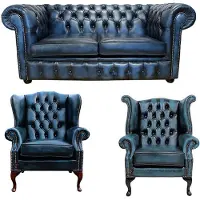 Xl Moebel Gmbh Chesterfield Sofagarnitur Leder Chesterfield Komplett Set Sofa Couch 428