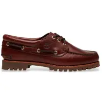 Timberland pour femme. TB0A19VAD571 Bateaux en cuir Authentic marron (42 W), Plat, Lacets, Casuel, Classique