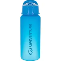 Lifeventure Flip-Top, bouteille d'eau, bleu
