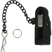 Gistuch Accessoires pour boucles de remorque-Composants de liaison en métal noir pour 90046/90047/TRX4 1/10 RC Crawler Car