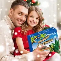 Gistuch Calendrier de l'Avent, kit de 24 insectes, coffret cadeau, fête de l'Avent, cadeaux pour les invités, récompenses pour les enfants en classe