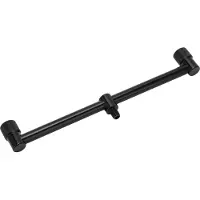 Gistuch Support pour canne à pêche Support en alliage d'aluminium Support pour barre transversale 2 têtes 25 cm