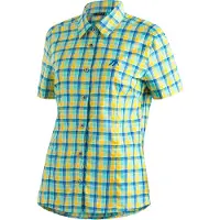 Maier Sports Philina Short Sleeve Shirt Vert,Jaune L Femme
