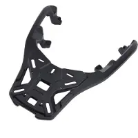 Gistuch Moto Porte-bagages arrière en alliage d'aluminium forte capacité de charge noir mat support de fret support pour C400GT C400X