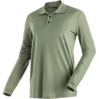 Maier Sports Ulrich Long Sleeve Polo Vert 3XL Homme