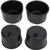 Gistuch Paire de porte-gobelets 9L3Z-1513562-A Remplacement pour console centrale arrière droite pour Ford 2009-2014