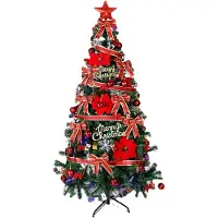 Gistuch Arbre de Noël artificiel -Set innovant exquis Assemblée simple 5.9ft décoration de Noël pour le bureau du salon à la maison