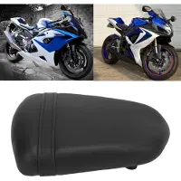 Gistuch Siège passager moto, similicuir, arrière, siège passager, noir, pièce de rechange pour Suzuki K6