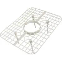 Gistuch Portoir de culture de fraises - - Jardinage domestique Plateau cubique carré - Blanc - Plastique - 24.8 x 20 x 9cm