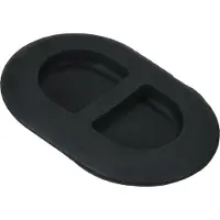 Gistuch 4pcs noir de plancher connecteur de vidange de corps arrière petit caoutchouc passe pour Wrangler JK JL