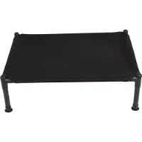 Gistuch Lit surélevé pour chien amovible lavable facile à monter imperméable, captivant lit d'enfant d'extérieur avec cadre pour l'intérieur