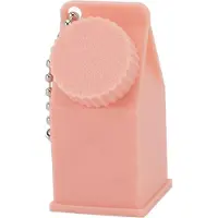 Gistuch Milk Carton Box Keychain intérieur suffisant portable valise de rangement léger pour la maison Voyage rose