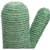 Gistuch Arbre à chat, protection des meubles, base stable, bois de pin sisal, arbre à chat cactus pour petits chats d'intérieur