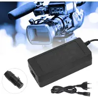 Gistuch adaptateur XLR mâle 4 fils DC12V 3A Chargeur d'alimentation pour les appareils à écran de caméscope( )