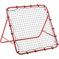 Gistuch Filet de rebond pour buts à balles, 104 x 104 cm, filet d'entraînement portable, pour l'intérieur et l'extérieur, accessoires de sport