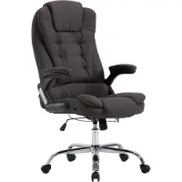 BellaFurn Chaise de bureau XL - Chaise de bureau ergonomique - Confort et soutien maximum | Couleur : gris foncé