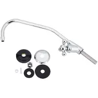 Gistuch Robinet de cuisine en alliage de zinc 1/4'' chromé avec filtre à eau potable RO à osmose inverse
