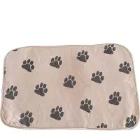 Gistuch Réutilisable imperméable à l'eau chien Pee Pad lit tapis d'urine pour les chats de compagnie X, 40*60cm