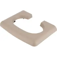 Gistuch Console centrale Porte-boissons Plaque de recouvrement Coussin d'accoudoir Beige Convient pour Ford F-150 2004-2014
