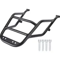 Gistuch Support de rangement arrière pour moto, espace supplémentaire, tube en fer de 18 mm, maintien fort, remplacement pour R12 2024-2025