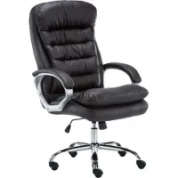 BellaFurn Chaise de bureau XXL - Chaise de bureau confortable, design ergonomique et apprentissage artificiel de haute qualité. Couleur : Marron