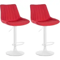 BellaFurn Set de 2 tabourets de bar modernes - Tabouret de bar - excellent confort d'assise et construction robuste