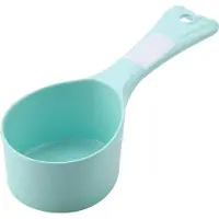 Gistuch Cuillère à nourriture pour animaux, fortement résistante aux acides et aux alcalins, facile à nettoyer, sûre, non toxique, pour chats, chiots, chiens