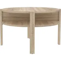 Freiraum Couchtisch >Topiros< in Sonoma-Eiche - 74,4x45,5x74,4cm (BxHxT)
