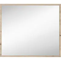 Freiraum Wandspiegel >Meagan< in Artisan Eiche - 80x70x2cm (BxHxT)